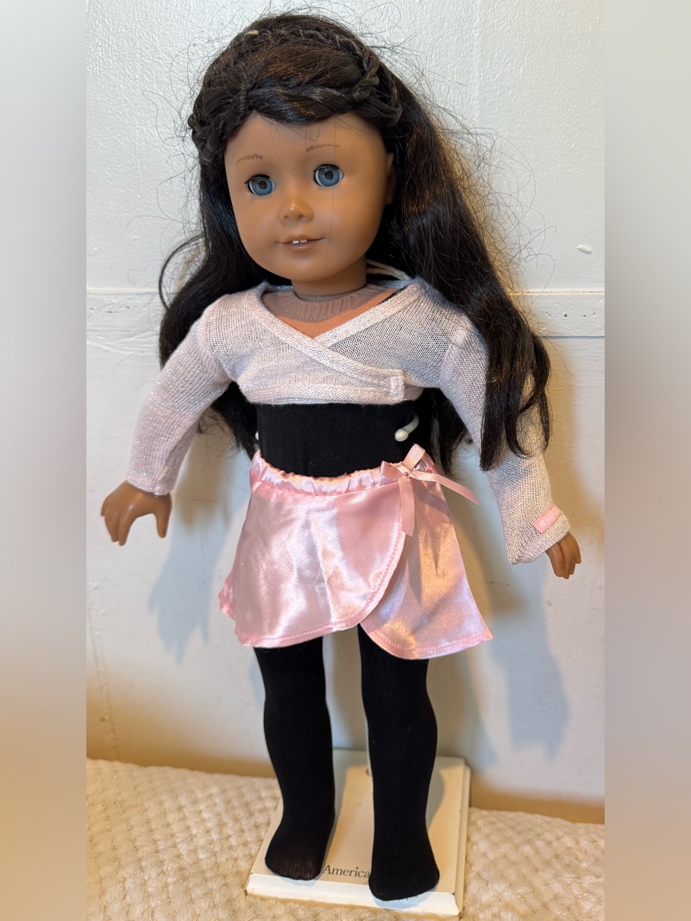 American Girl Truly Me 2007 Ballet Class Leotard Skirt Shrug Outfit Lot